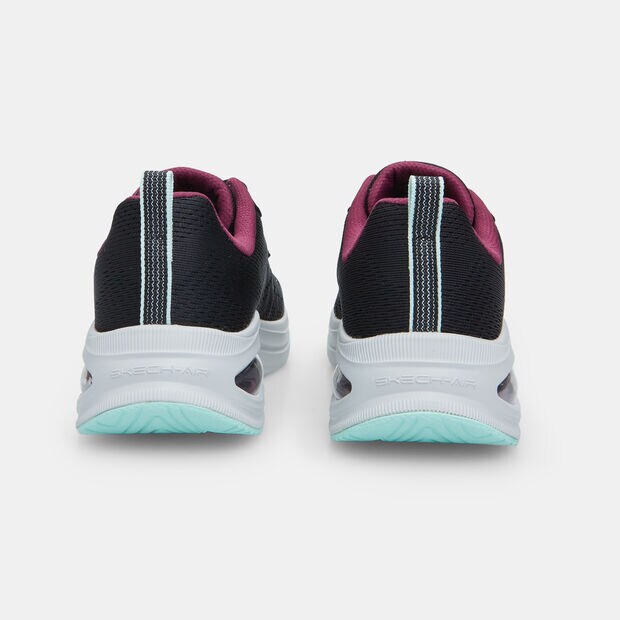 Skechers SKECH-AIR META Damen Sneaker, Schwarz