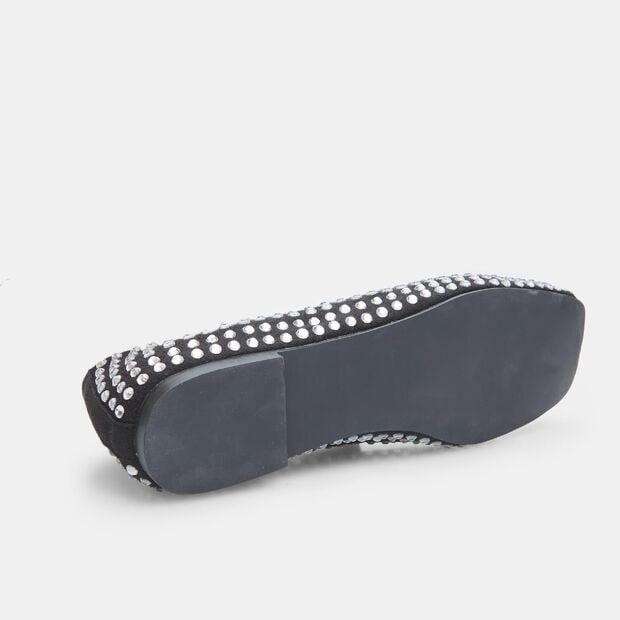 Bata Red Label Damen Mary Jane Ballerinas mit Strass, Silber