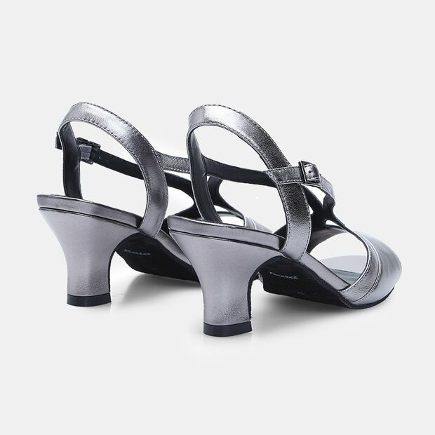Women's sandal with Bata heel, Gray