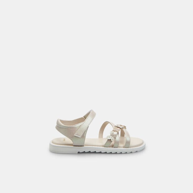 Bata girls' sandals with crossed straps, 