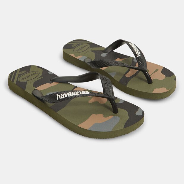 Men's Flip Flops Havaianas Top Camu, Black