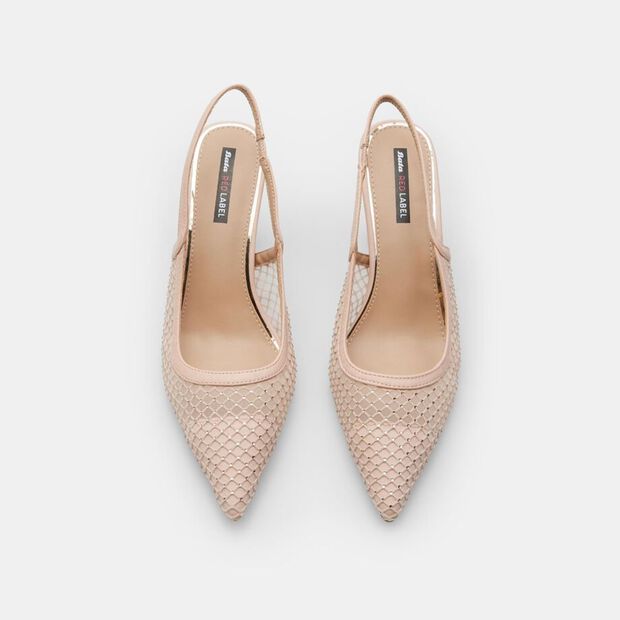 BATA RED LABEL Women's Slingback Pumps, Pink