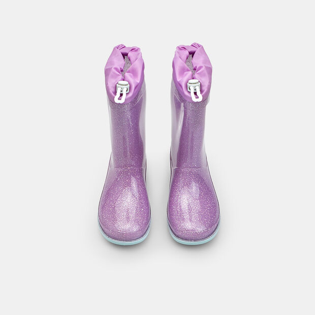 Mädchen-Gummistiefel von Elsa, Violett