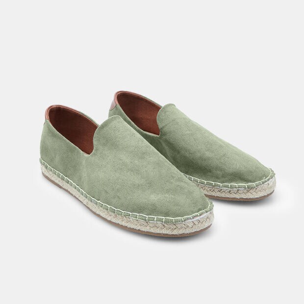 BATA Men's Summer Espadrilles, Green