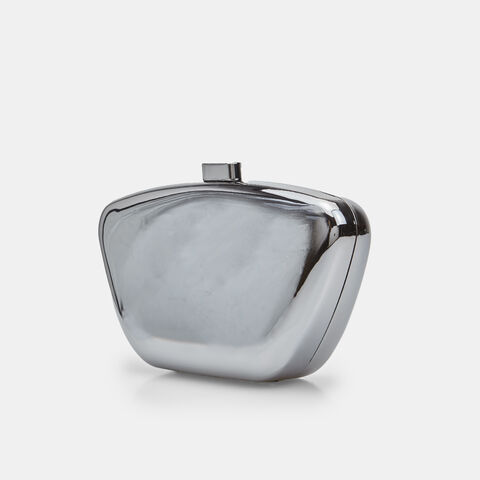 Women's Bata Clutch, Silver