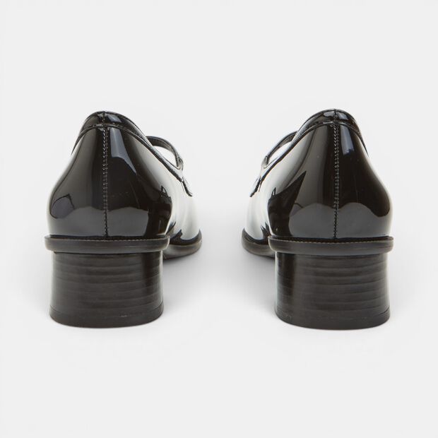 Damen Mary Jane Pumps mit Blockabsatz von Bata, Schwarz