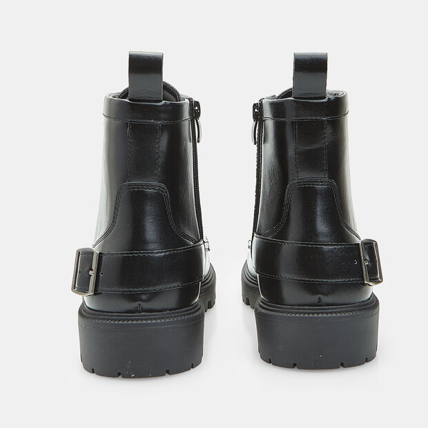 Herrenstiefel mit Schnalle Bata, Schwarz