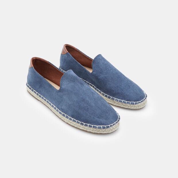 BATA Men's Summer Espadrilles, Blue