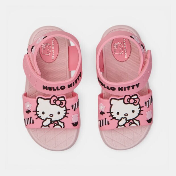 M&auml;dchen-Strandsandale HELLO KITTY, Rosa