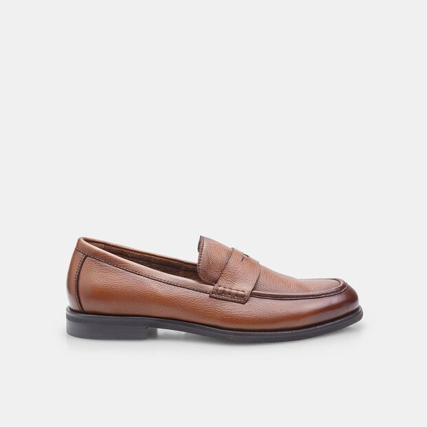 Herren Mokassins BATA 24H elegant, Braun
