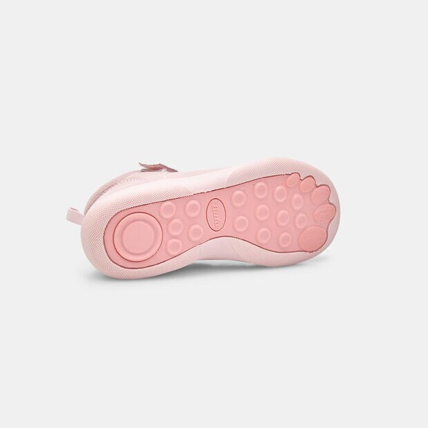 Closed barefoot Bata sandals for girls with strap, Pink