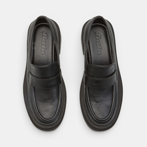 Women's moccasins with Bata track sole, 