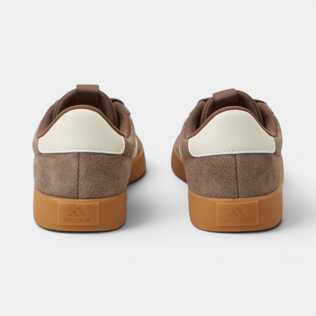 Damen-Sneaker Adidas VL COURT, Braun