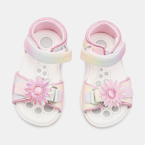 Chicco Strap Sandals for Girls, Multicolor