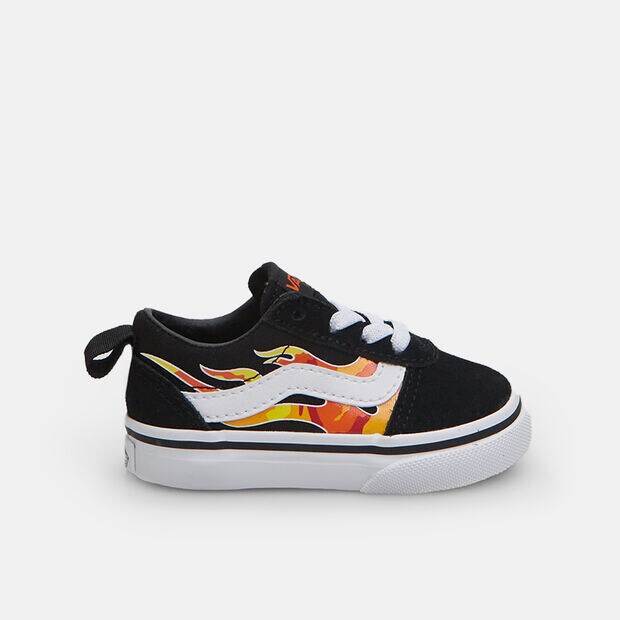 Vans First Steps Kids Sneaker with Laces, Black