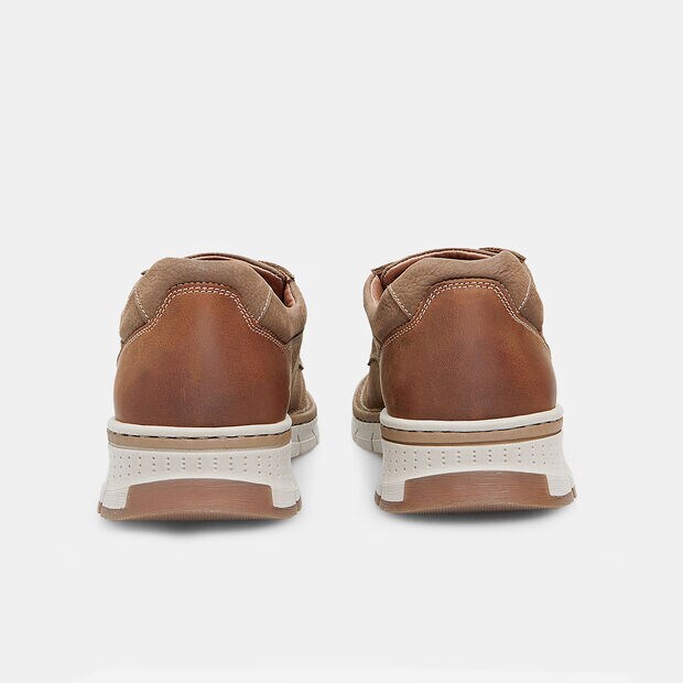 Chaussures &agrave; lacets en Nubuck pour homme BATA, Taupe