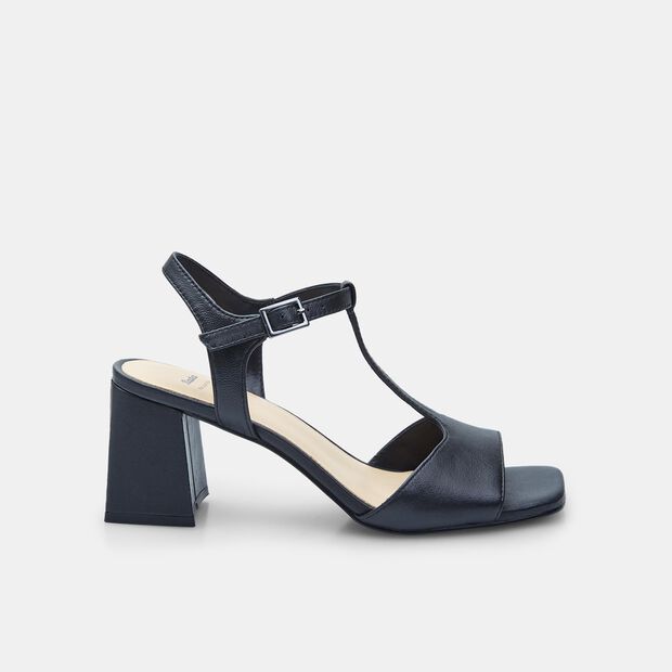 Damenledersandalen von BATA, Schwarz