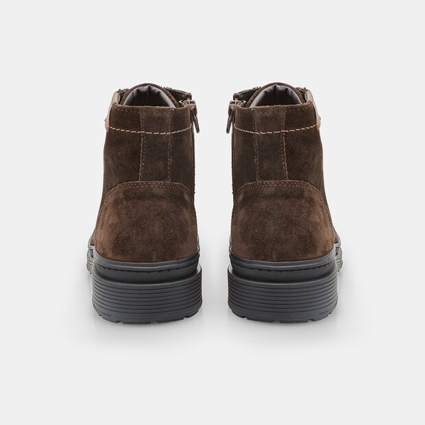 Schnürstiefelette aus Wildleder für Herren Bata, Braun