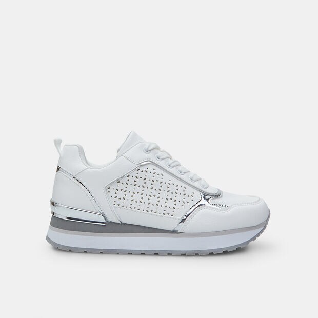 Damen-Sneaker mit 3-cm Plateausohle, 