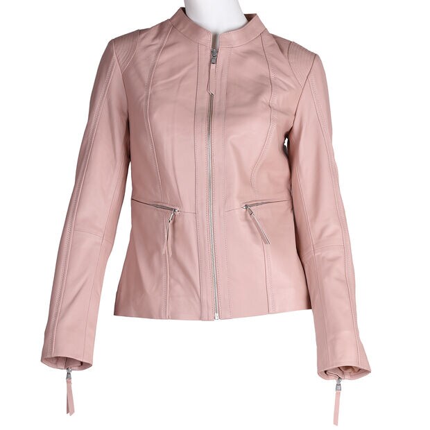 Leather jacket, Pink