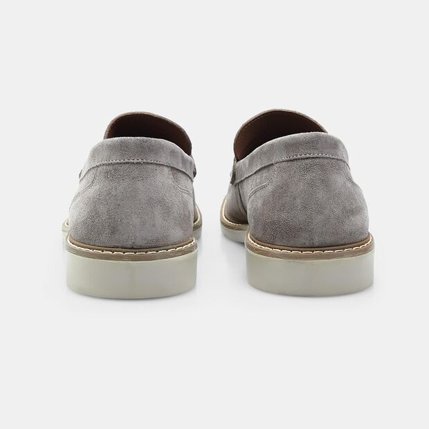 BATA 24H Herren Loafer für den urbanen Stil, Grau