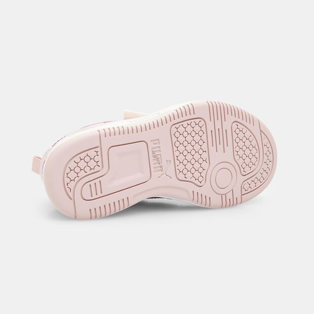PUMA Rebound V6 Lo AC PS Kindersneaker, Rosa