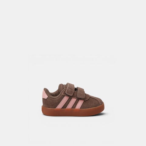 Adidas VL COURT 3.0 girls' sneakers, Brown