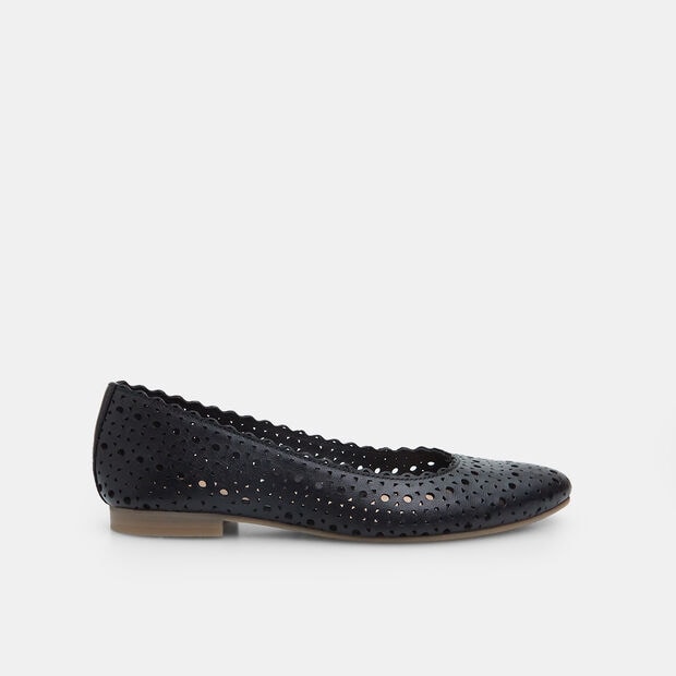 Ballerines en cuir pour femme, 