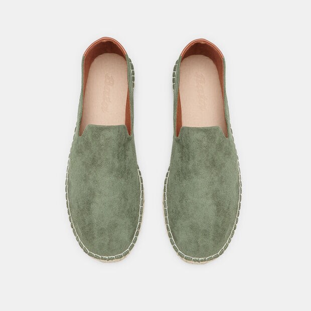 BATA Men's Summer Espadrilles, Green
