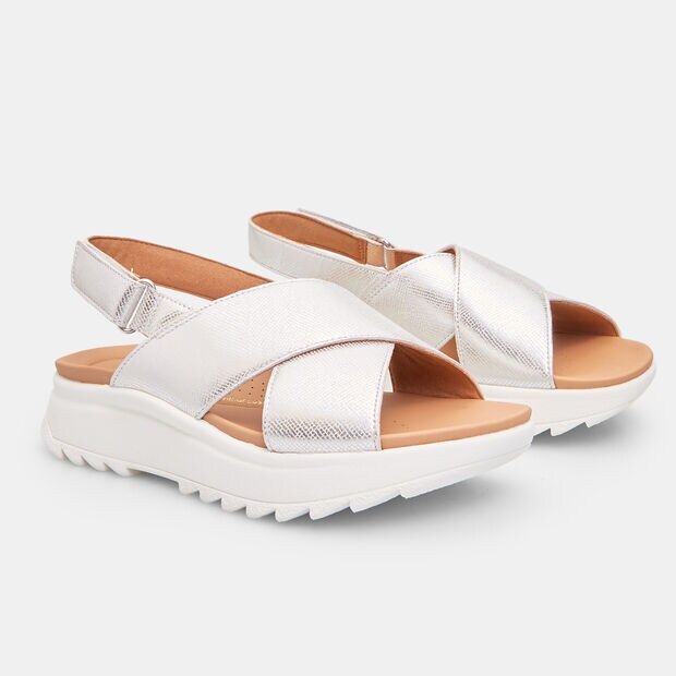 Sandales pour femmes Clarks Dash Lite Wish, Argent