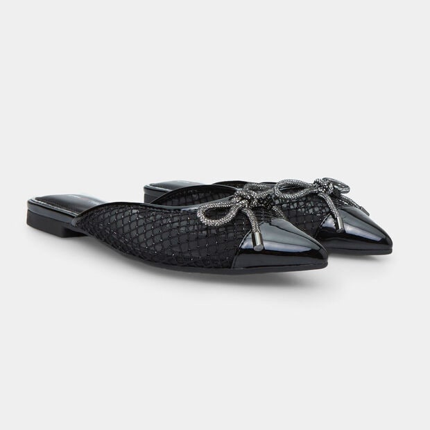 Bata Red Label Damen Pantoletten, Schwarz