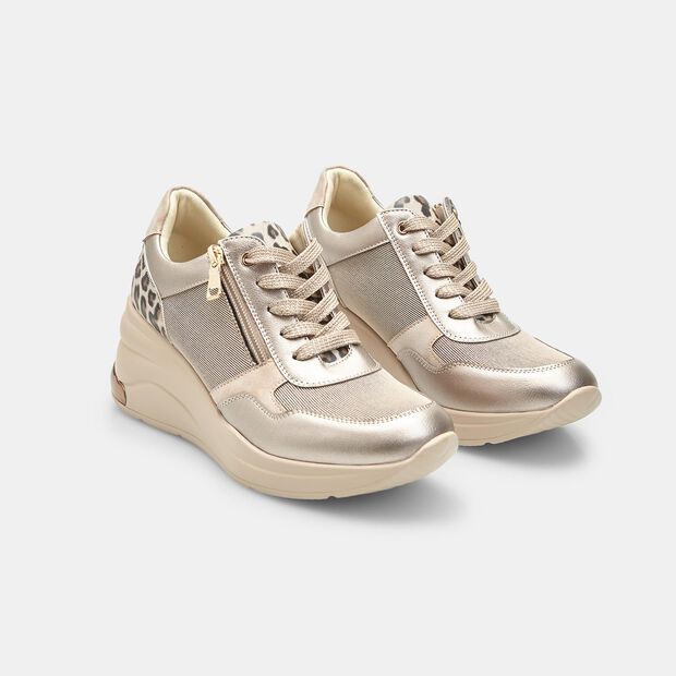 Damen-Sneaker mit Plattform und Rei&szlig;verschluss BATA, Braun