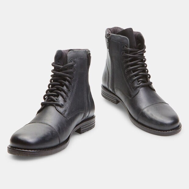 HERREN STIEFEL, Schwarz