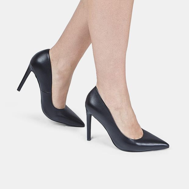 Damen Pumps aus Leder von BATA, Schwarz