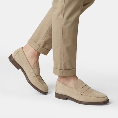 Bata men's moccasin, Beige