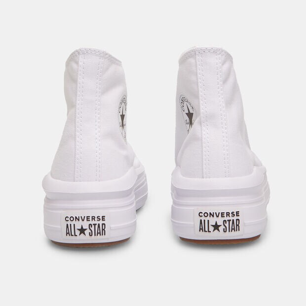 Damen-Sneaker Converse Chuck Taylor All Star Move Platform, Wei&szlig;
