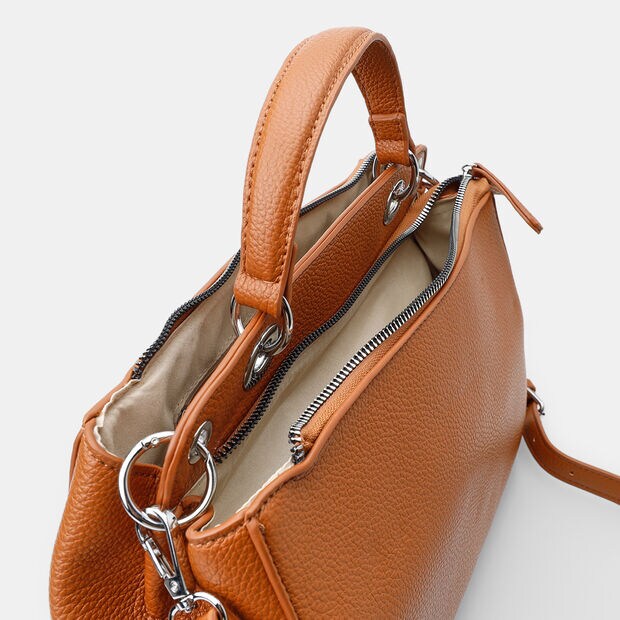 Bata Women's Handbag, Tan