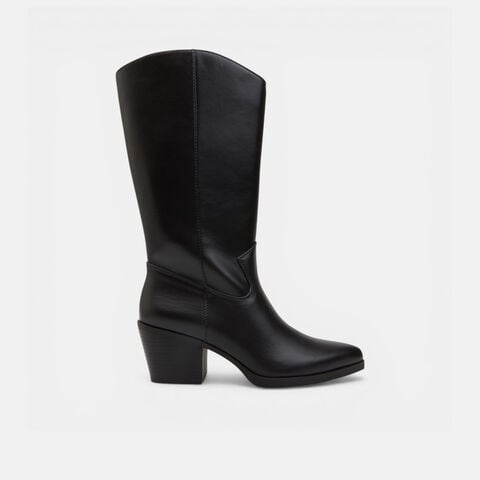 Western-Stiefel f&uuml;r Damen mit Absatz von Bata, Schwarz