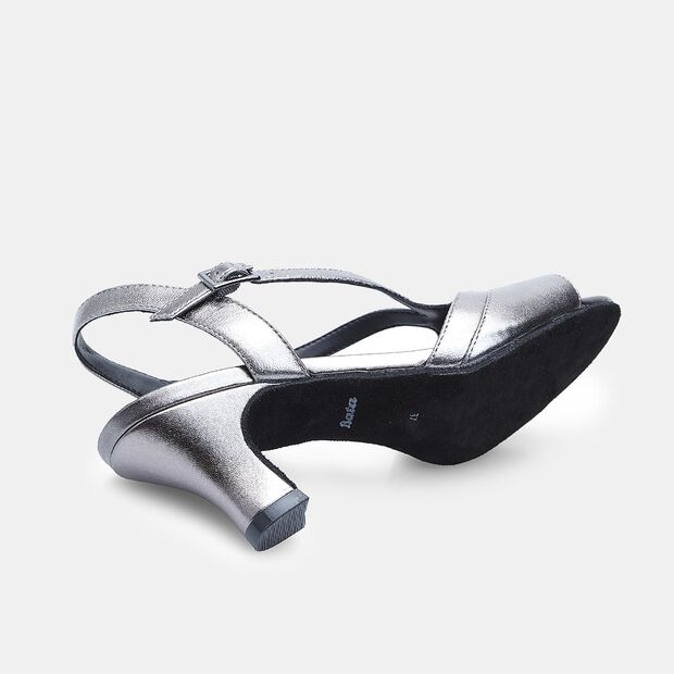 Women's sandal with Bata heel, Gray