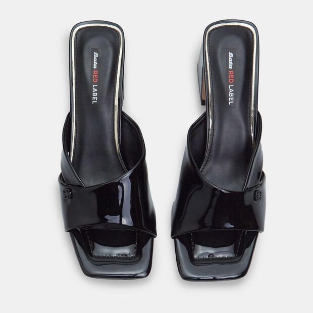 Bata Red Label Damen Mule mit 6 cm Absatz, Schwarz