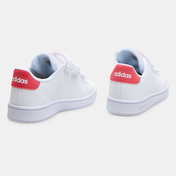 Baskets pour fille adidas advantage, Blanc