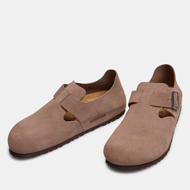 Mocassini da uomo Birkenstock London, Taupe