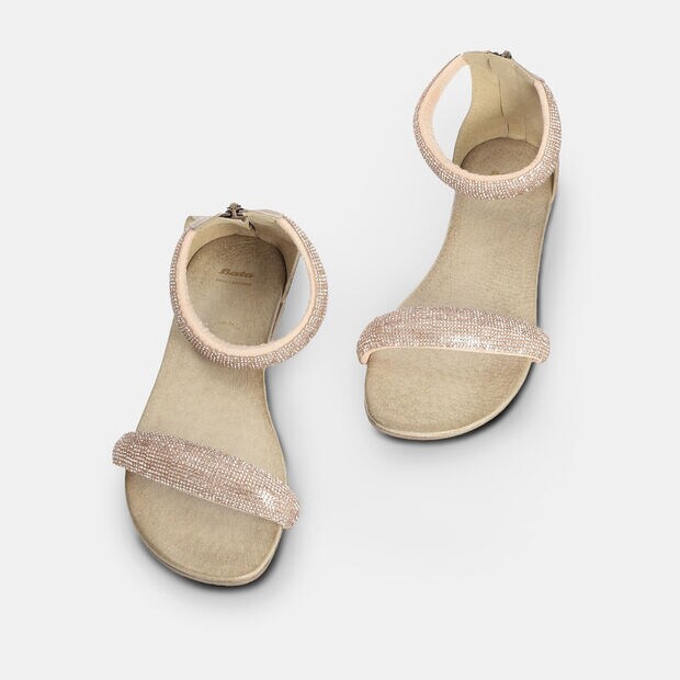 Damen Sandalen, Gold
