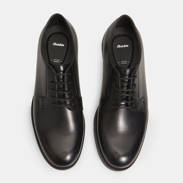 Herren-Schnürschuhe, Schwarz