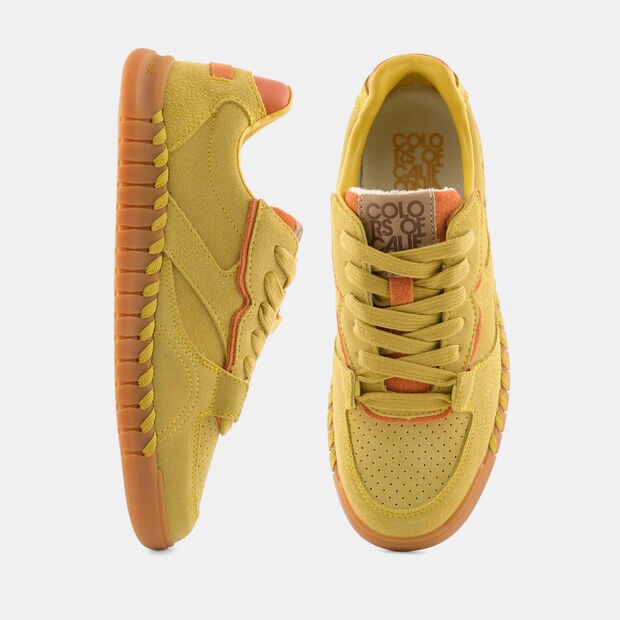 Damen-Sneaker Colors of California, Gelb
