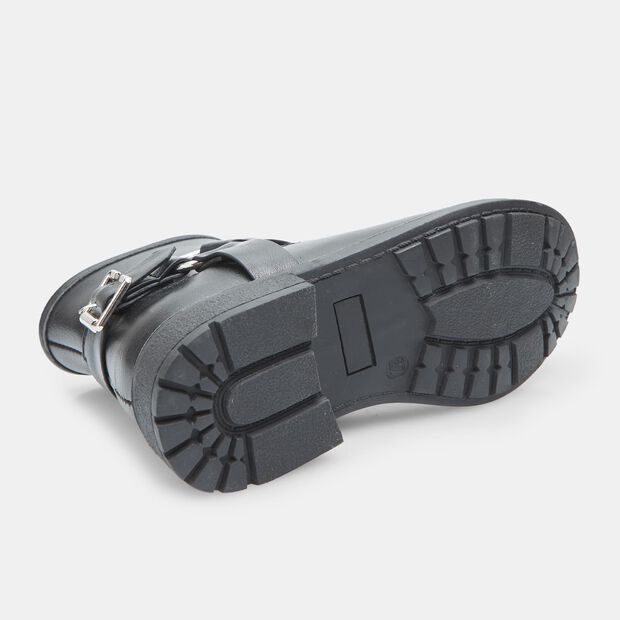 Bubblegummers M&auml;dchenstiefelette mit Schnallen, Schwarz