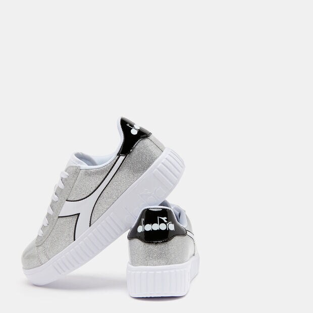 diadora game step, Argent