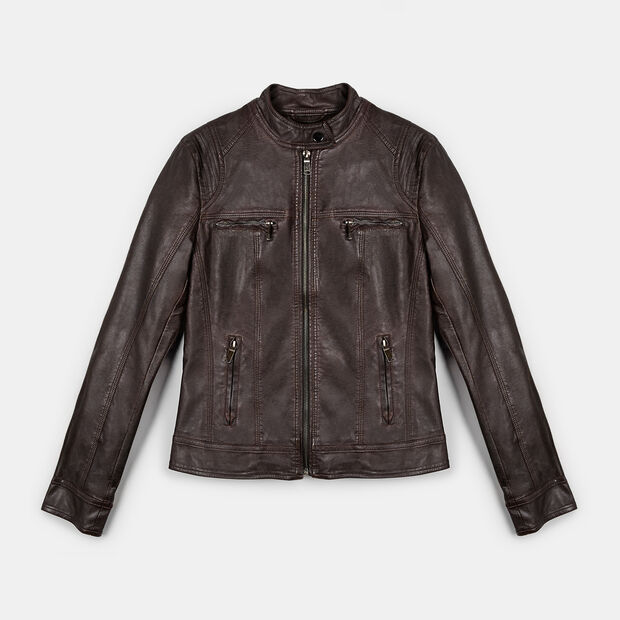 BATA Women's Eco Leather Jacket, 