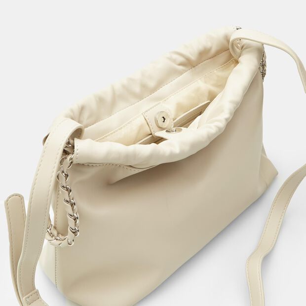 Bata Damen-Mini-Crossbody-Tasche, Wei&szlig;