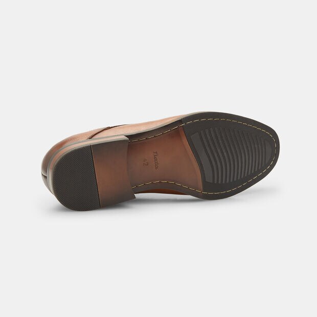BATA Men's Leather Lace-ups, Tan